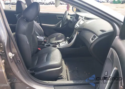 2011 Hyundai Elantra Limited из США, поврежденный, VIN 5NPDH4AEXBH046338